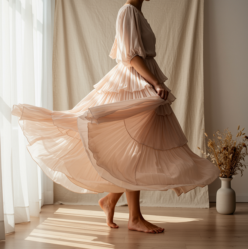 Petals and Pleats: How Texture Tells a Story
